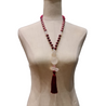 Rose Quartz & Agate Necklace